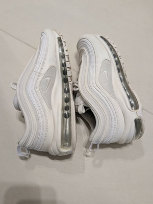 Nike sneakers used, pack of two, size 38, black and white