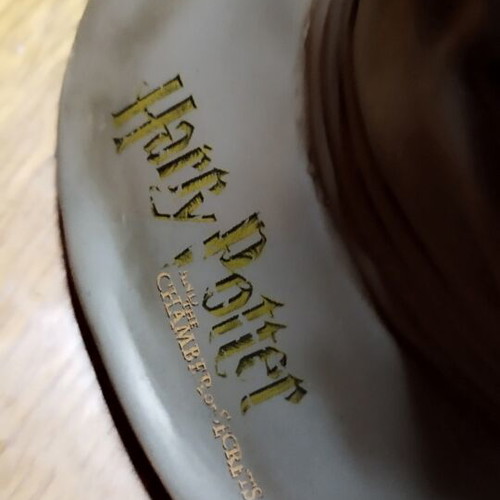 Harry Potter Ceramic Sorting Hat original 2002, like new