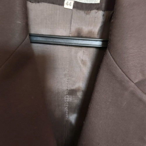 Women's suit used, size 44, brown with slight sheen