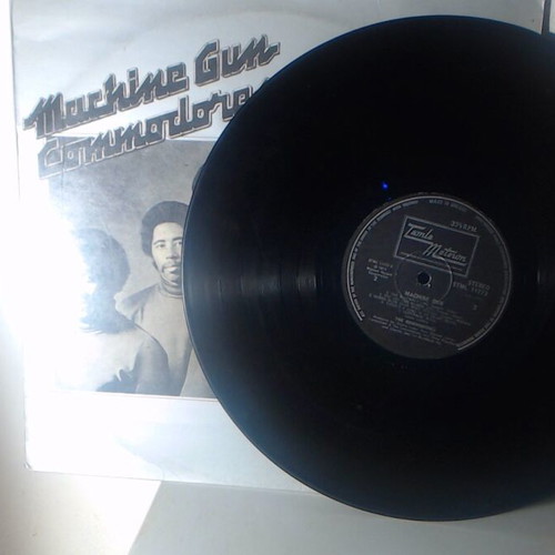 LP Commodores Machine Gun vinyl record used, 1974