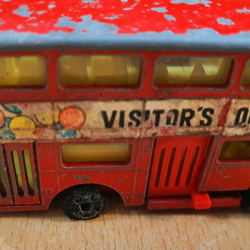 Zylmex double-decker miniature bus used, London style