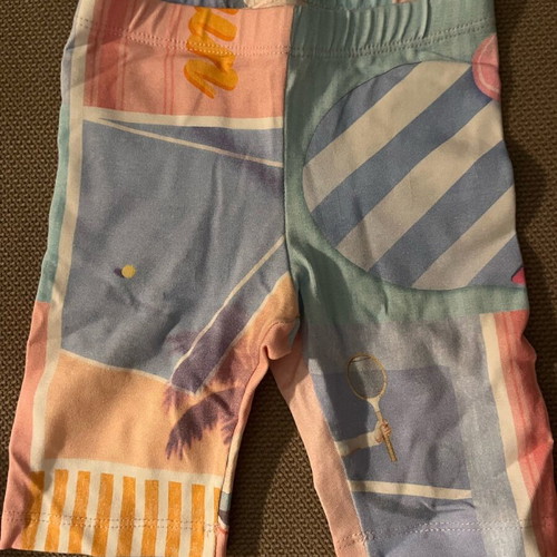 Lapin House tights 12 months multi colour like new