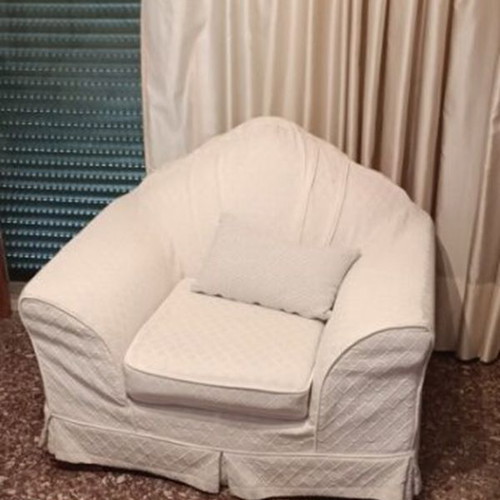 Living room sofa set used, single, double, triple with covers