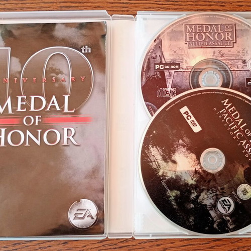 Medal of Honor 10th Anniversary PC game, like new with 5 games