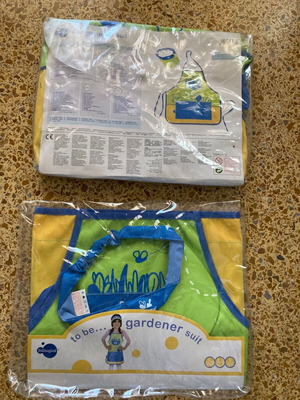 Imaginarium children's garden apron new