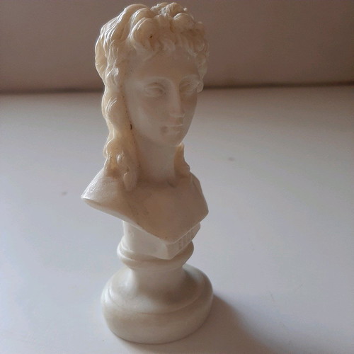 Alabaster statue of god Eros like new
