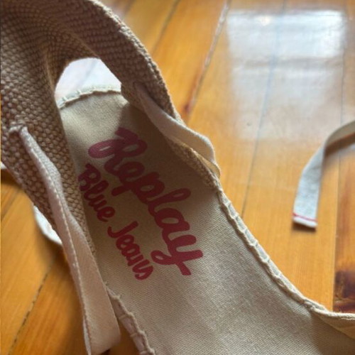 Replay espadrilles used size 41 beige