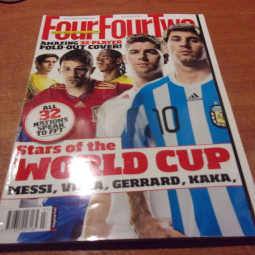 Four Four Two July 2010 like new
