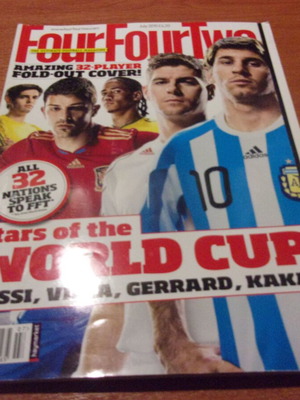 Four Four Two July 2010 like new