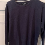 Men's blue Pull&Bear sweater used, size L