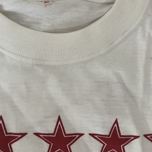 Olympiakos T-shirt used, tribute to Oleg Blokhin vs Ukrainian select team, XL