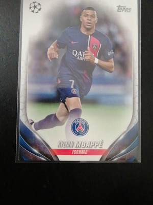 Kylian Mbappe 2024 Topps card like new