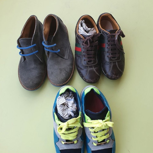 Set of Boys' Shoes Dior 31, Lv 30, Tod 31 like new, multicolor