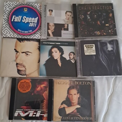CDs used, pack of 8 pieces