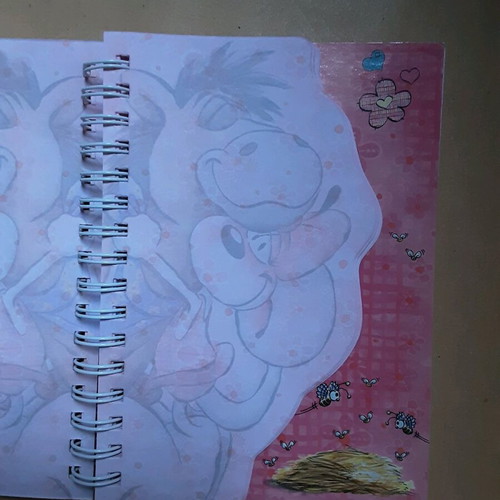 Diddl collectible notebook used