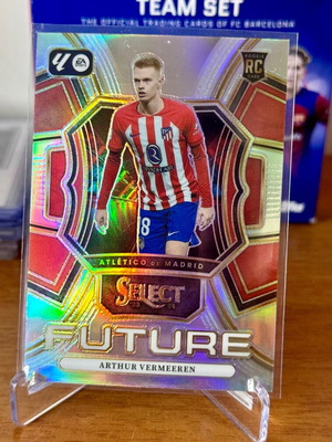 Κάρτα Panini Select Soccer LaLiga Arthur Vermeeren RC Silver Future σαν καινούργια