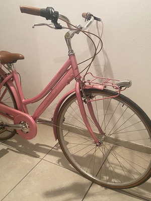 Boulevard women's city bicycle new, 27 inch, gearshift, pink metallic