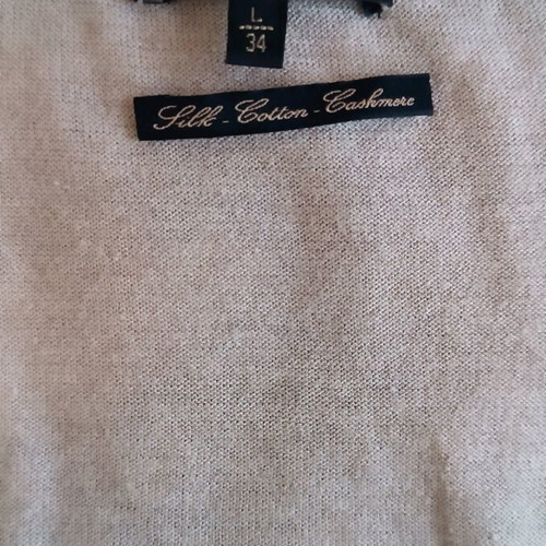 Massimo Dutti cardigan like new, cashmere, cotton and silk, beige