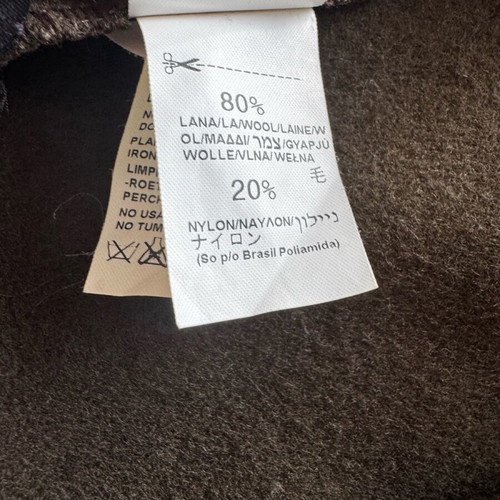 Zara wool skirt used, olive color, size EU 38