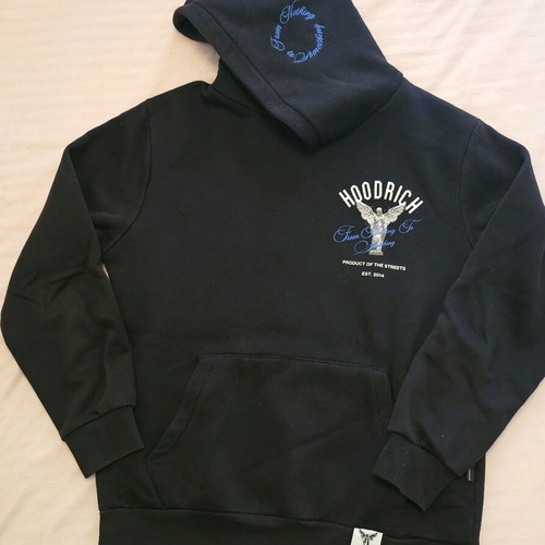 Hoodrich men's hoodie size M with angel design like new