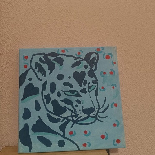 Handmade canvas new 20×20 cm painted
