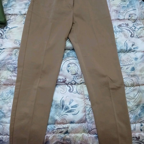 Attrattivo pants like new, dark beige, size XS