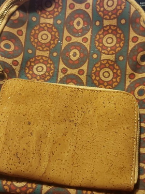 Cork backpack used, medium size, from Portugal