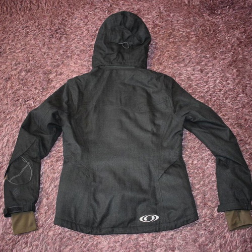 Salomon women's jacket size M used, waterproof with Primaloft insulation