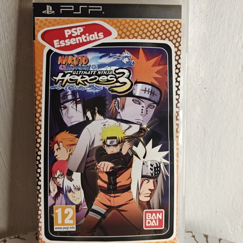 Naruto Shippuden Ultimate Ninja Heroes 3 PSP game