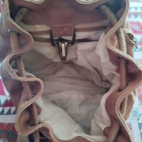 Highdesign Leather Women's Back Pack like new