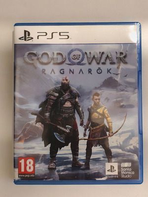God of War Ragnarok PlayStation 5 game like new