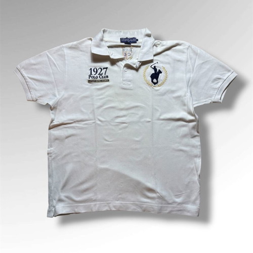 US Polo Club men's polo shirt Large like new, black and white