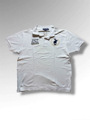 US Polo Club men's polo shirt Large like new, black and white
