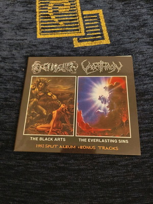 The Black Arts / The Everlasting Sins 1992 Split Album CD new, metal