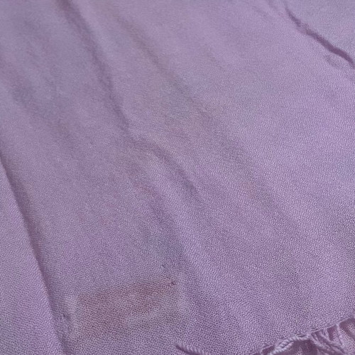 Pashmina used, light purple to lilac, 166x70 cm