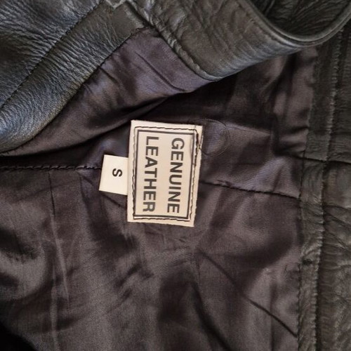Leather motorcycle pants MotoPark like new without knee protection