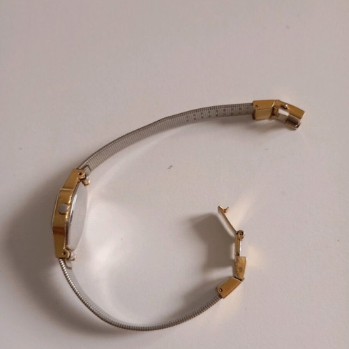 Orient vintage women's watch used, gold color, needs repair