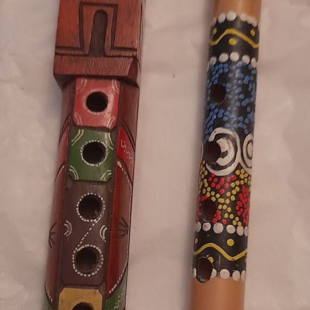 Maracas and other ethnic musical instruments used