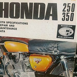 Workshop manual Honda 250/350