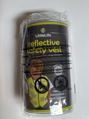 LittleLife παιδικό ανακλαστικό γιλέκο ασφαλείας σε κίτρινο, 4+ ετών