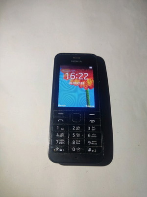 Nokia 220 rm970 used, black with battery and charger