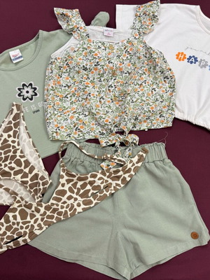 Girls' summer clothes 9-10 years like new, Ativo and Zara