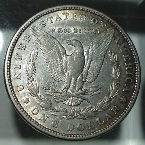 Silver American Dollar Morgan Dollar 1879 used
