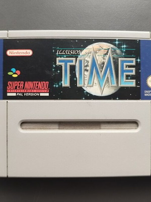 Nintendo SNES Illusion of Time παιχνίδι μεταχειρισμένο, λειτουργεί κανονικά