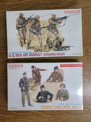 Modeling 2 packs of soldiers new