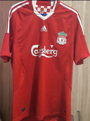 Liverpool 2008-2010 Adidas Jersey Steven Gerrard like new authentic