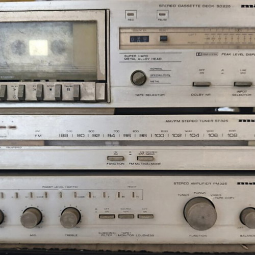 Marantz SD225 vintage stereo cassette deck, made in Japan 1982