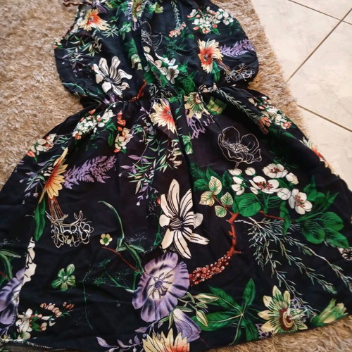 Toi&Moi dress like new, cotton multicolor with elastic waist