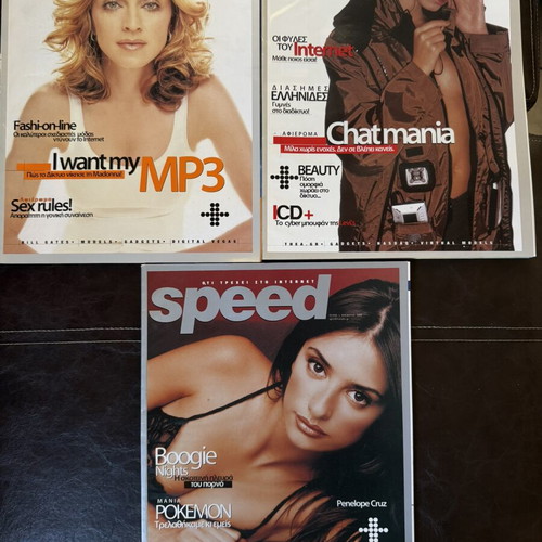Speed collectible magazines issues 1, 2, 3 like new