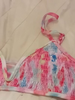 Multicolor bikini like new, size Medium, with padding